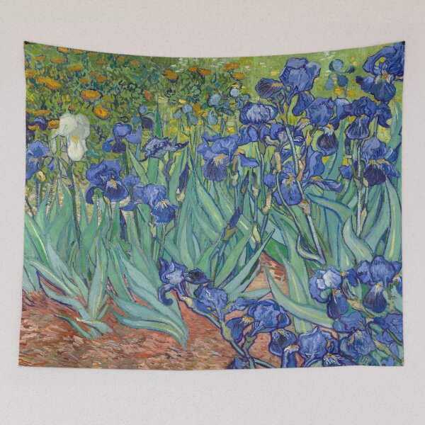 Item preview, Irises by Vincent Van Gogh designed and sold by vintageemporium.