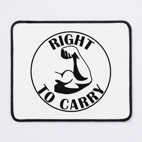 Item preview, Right to carry bicep arm funny gym designed and sold by designsbyted.