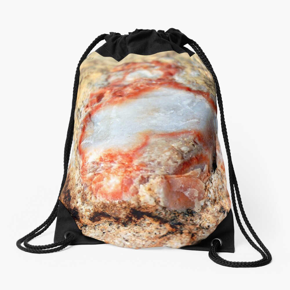 Quartz in Color Drawstring Bag