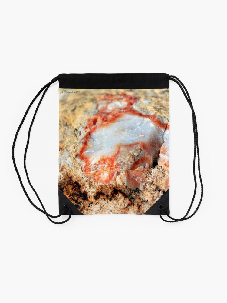 Alternate view of Quartz in Color Drawstring Bag