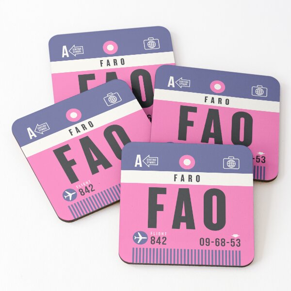 Item preview, Luggage Tag A - FAO Faro Portugal designed and sold by VoodooCircus.