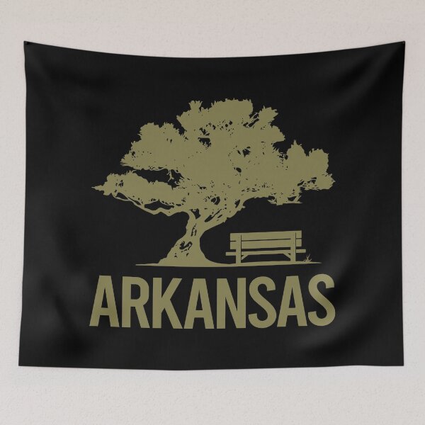 Item preview, Bench And Tree Arkansas designed and sold by nguyentanshop.
