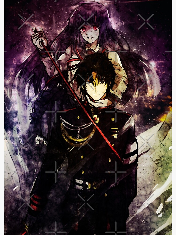 Shinya Hiiragi And Guren Ichinose, Seraph of the End Art Board Print for  Sale by Polarys