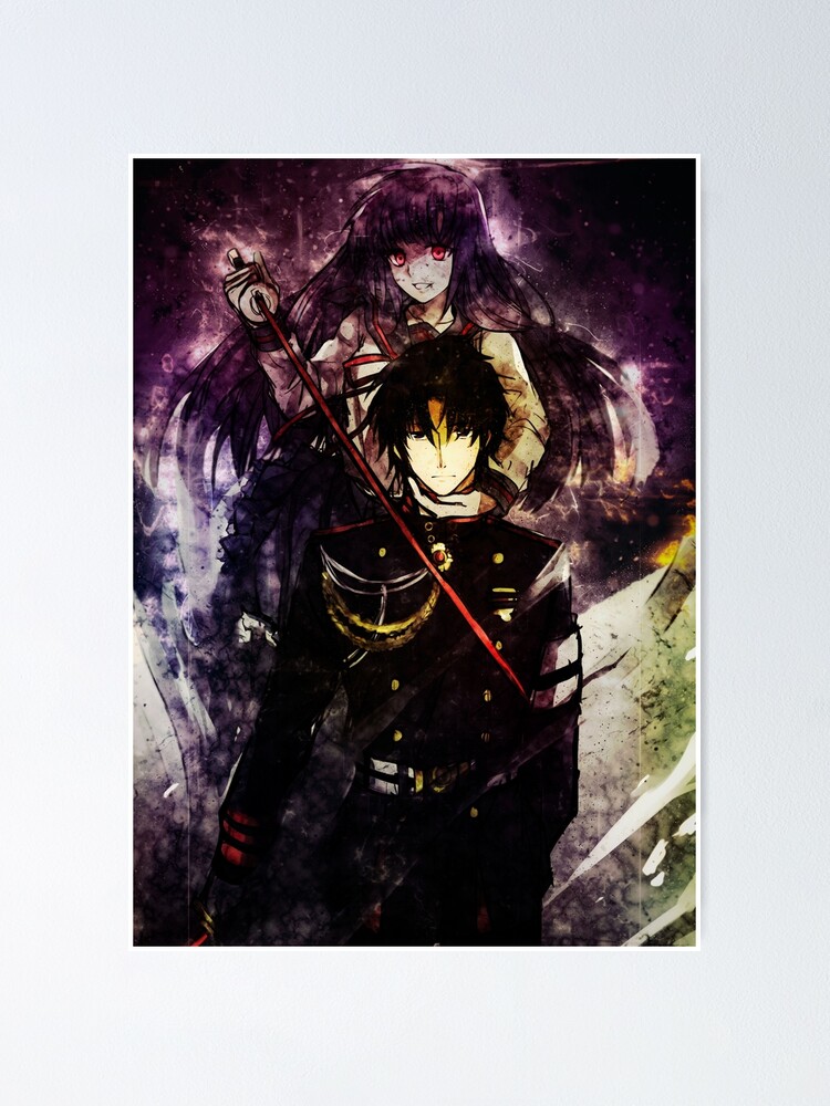 Shinya Hiiragi And Guren Ichinose, Seraph of the End Art Board Print for  Sale by Polarys