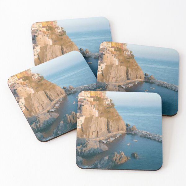Item preview, Italian Marina Village - Watercolour Style designed and sold by WWWC2288.