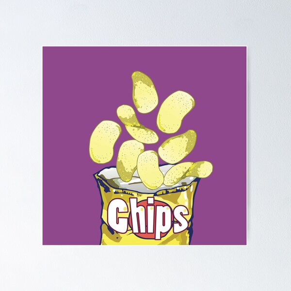 Item preview, Potato Chips : Junkies Collection designed and sold by cetriya.