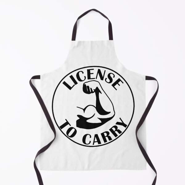 Item preview, License to carry bicep arm funny gym designed and sold by designsbyted.