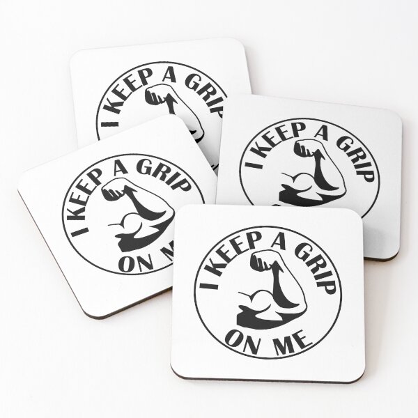 Item preview, I keep a grip on me bicep arm funny gym designed and sold by designsbyted.