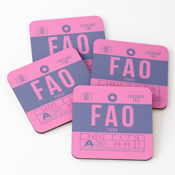 Item preview, Luggage Tag B - FAO Faro Portugal designed and sold by VoodooCircus.