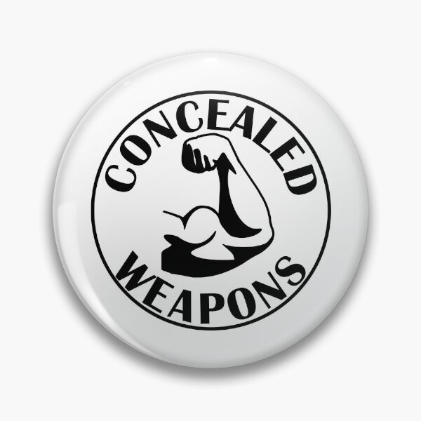 Item preview, Concealed weapons bicep arm funny gym designed and sold by designsbyted.
