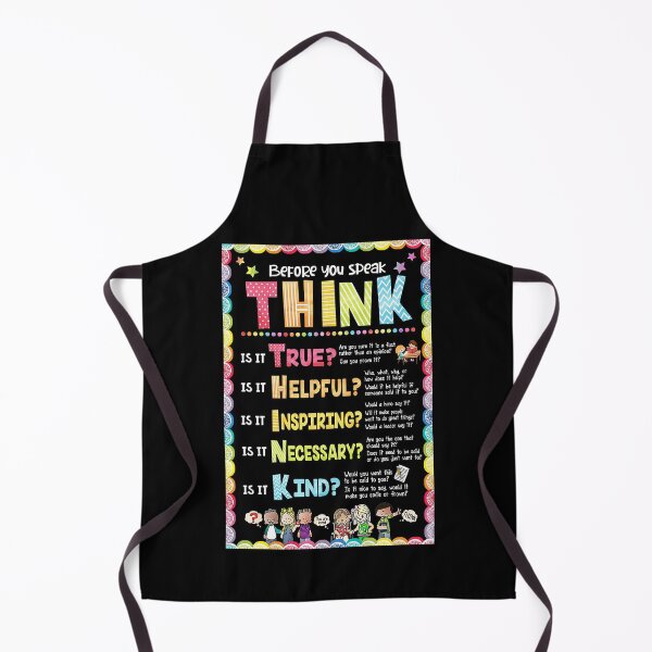 Item preview, Teacher - Classroom  - Before you speak - Think - Unity Day designed and sold by koenhfu06.