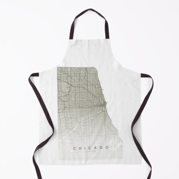 Item preview, Chicago Map Art designed and sold by artymaps.