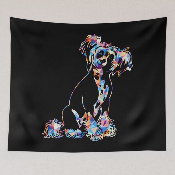 Item preview, Cool And Awesome Chinese Crested Geometric designed and sold by UnknownArtistt.