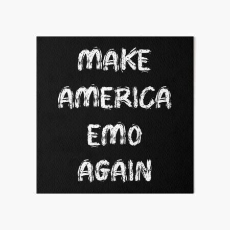 Artikel-Vorschau von Make America Emo Again – Distressed, designt und verkauft von Whimsical  Thinker.