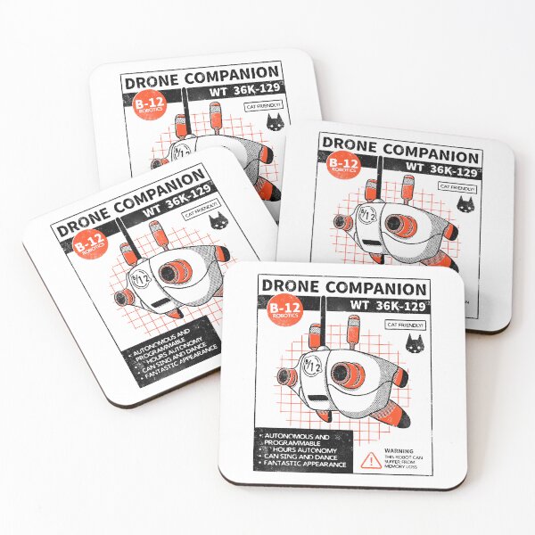 Item preview, companion drone designed and sold by Paula García T-Shirts.