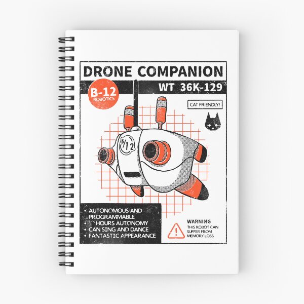 Item preview, companion drone designed and sold by Paula García T-Shirts.