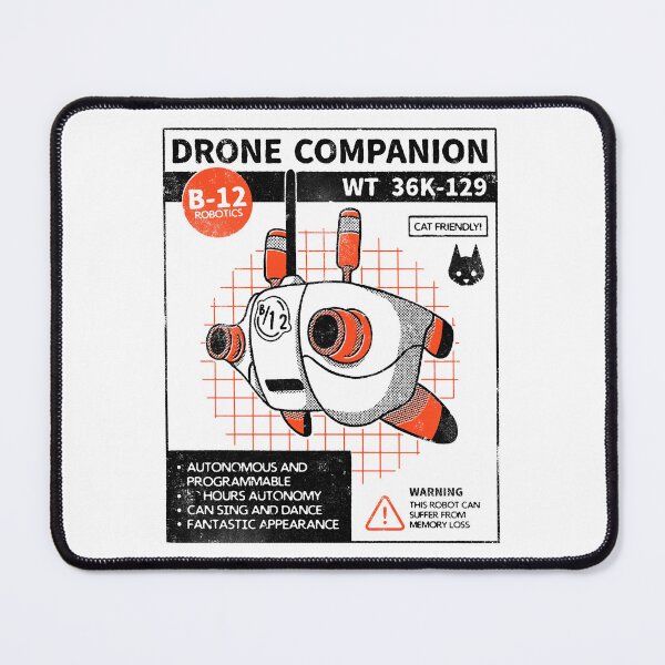 Item preview, companion drone designed and sold by Paula García T-Shirts.