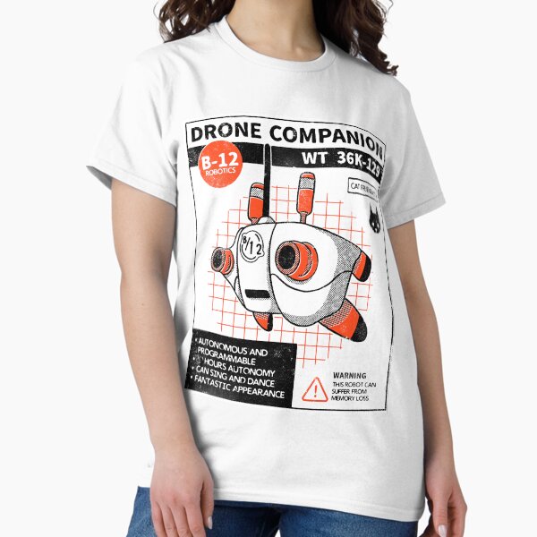 Item preview, companion drone designed and sold by Paula García T-Shirts.