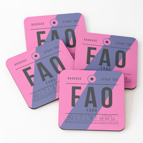 Item preview, Luggage Tag E - FAO Faro Portugal designed and sold by VoodooCircus.