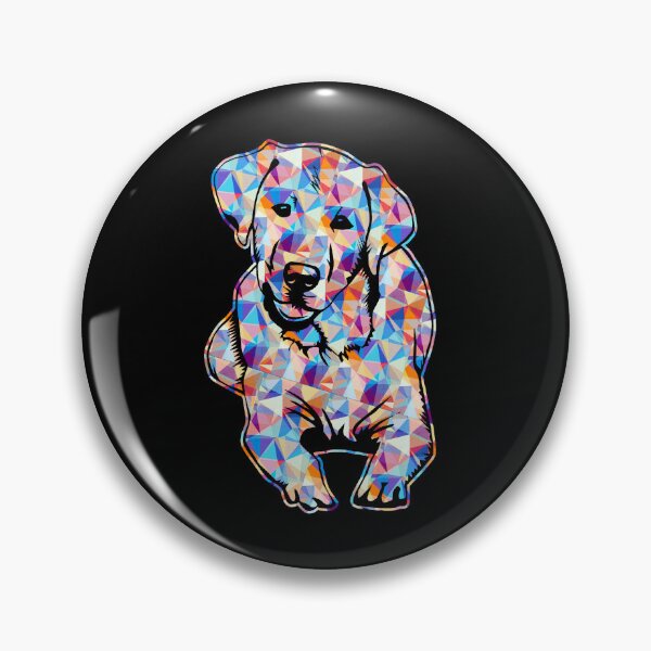 Item preview, Cool And Awesome Chocolate Labrador Geometric designed and sold by UnknownArtistt.