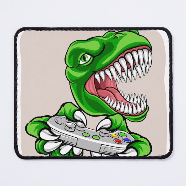 Item preview, Dinosaur Gamer designed and sold by ImeshArtworks.