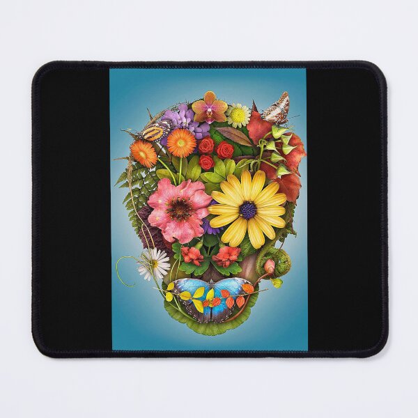 Item preview, Skull Flower art designed and sold by reenea84.