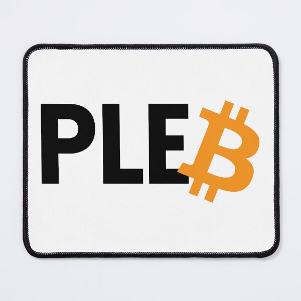 Item preview, bitcoin pleb designed and sold by TheBitcoinStore.