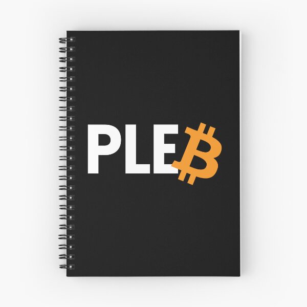 Item preview, bitcoin pleb designed and sold by TheBitcoinStore.