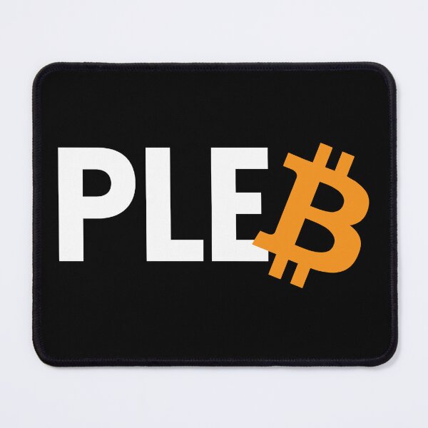 Item preview, bitcoin pleb designed and sold by TheBitcoinStore.