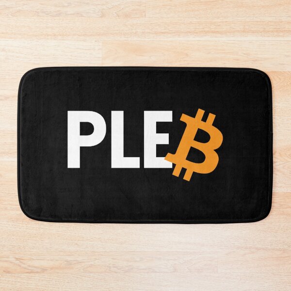 Item preview, bitcoin pleb designed and sold by TheBitcoinStore.