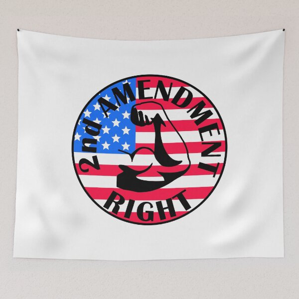 Item preview, 2nd Amendment right american bicep arm funny gym designed and sold by designsbyted.
