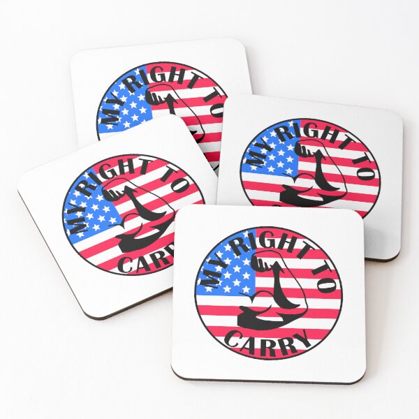 Item preview, My right to carry American bicep arm funny gym designed and sold by designsbyted.