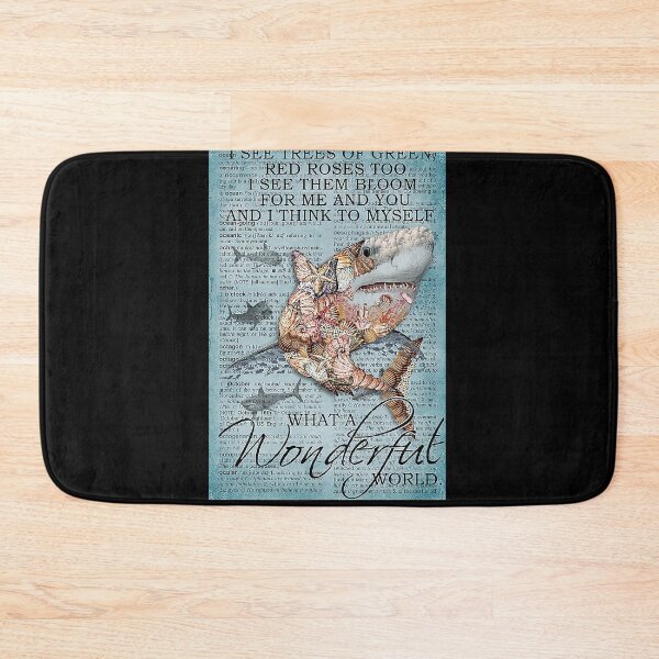 Item preview, Shark Wonderful World art designed and sold by cevyl49.