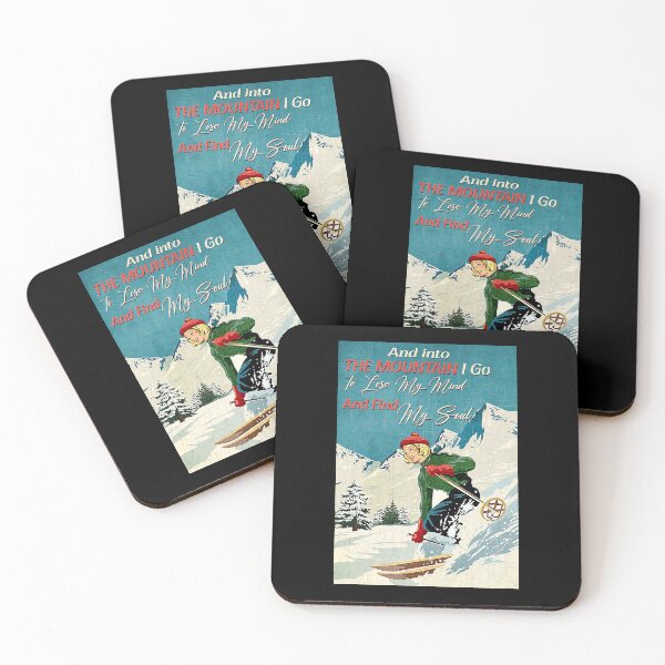 Item preview, Skiing And into the mountain i go to lose my mind and find my soul designed and sold by sellexxf69.