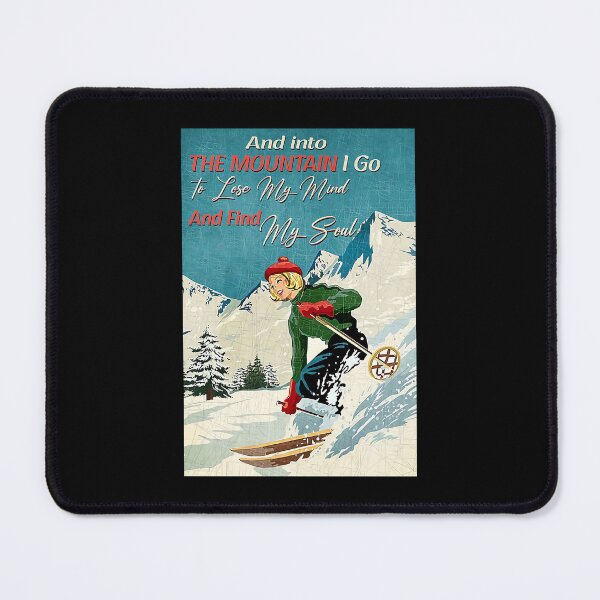 Item preview, Skiing And into the mountain i go to lose my mind and find my soul designed and sold by sellexxf69.
