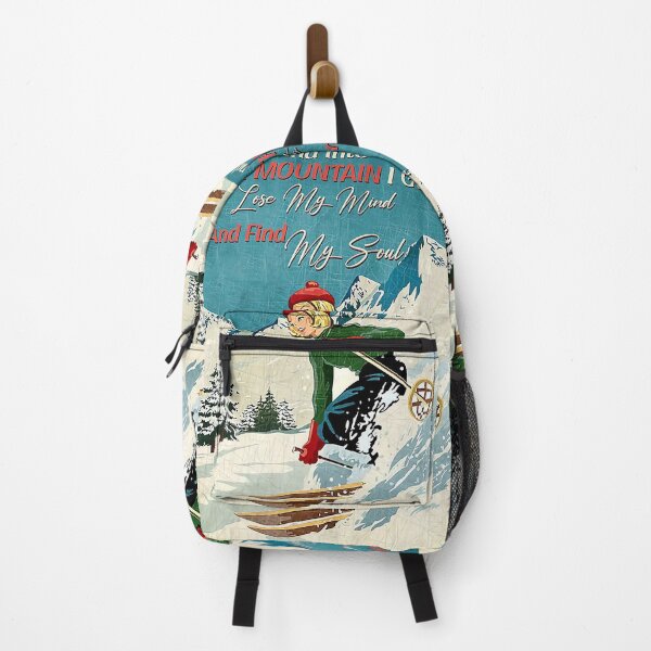 Item preview, Skiing And into the mountain i go to lose my mind and find my soul designed and sold by sellexxf69.