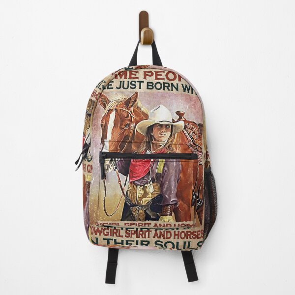 Item preview, Some People Are Just Born With Cowgirl Spirit And Horses In Their Soul Cowgirl And Horse Vintage designed and sold by toniobnd51.