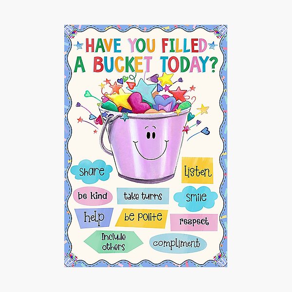 Item preview, Teacher - Classroom Bucket filler - Have you filled a bucket today  designed and sold by koenhfu06.