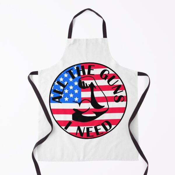 Item preview, All the guns I need american bicep arm funny gym designed and sold by designsbyted.