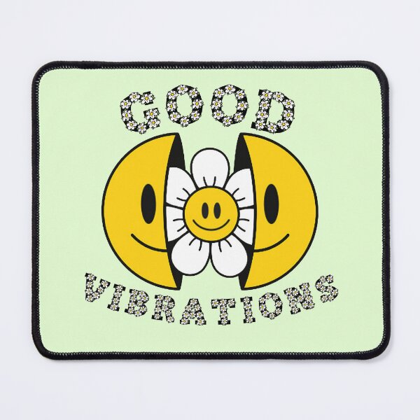 Item preview, GOOD VIBRATIONS Smiling Daisy designed and sold by everything4eva.