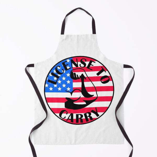 Item preview, License to carry American bicep arm funny gym designed and sold by designsbyted.