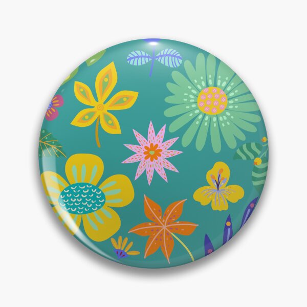 Item preview, Colorful Flower Pattern  designed and sold by MadameHiro.