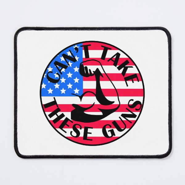 Item preview, Can't take these guns American bicep arm funny gym designed and sold by designsbyted.