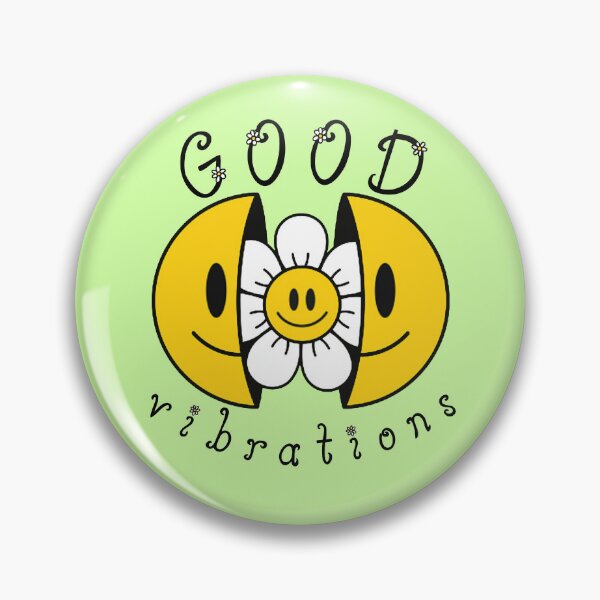 Item preview, GOOD VIBRATIONS Smiling Daisy designed and sold by everything4eva.