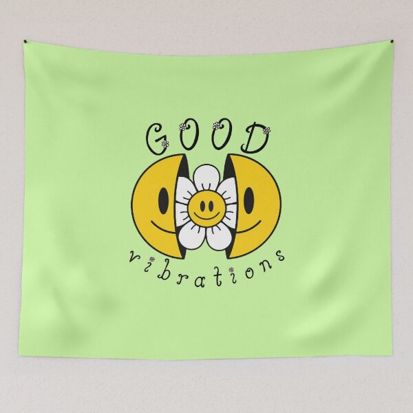 Item preview, GOOD VIBRATIONS Smiling Daisy designed and sold by everything4eva.