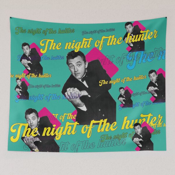 Item preview, The night of the hunter, Robert Mitchum, Film Noir 50s designed and sold by Mauswohn.
