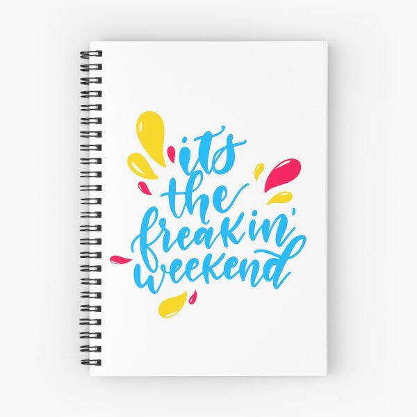 Item preview, "Weekend" Digital Calligraphy Print designed and sold by smittenwritten.