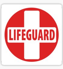 Lifeguard Sticker