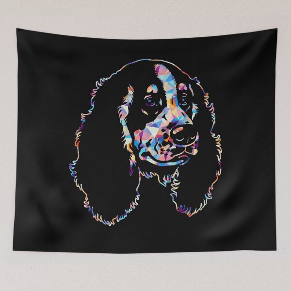 Item preview, Cool And Awesome Cocker Spaniel Geometric designed and sold by UnknownArtistt.