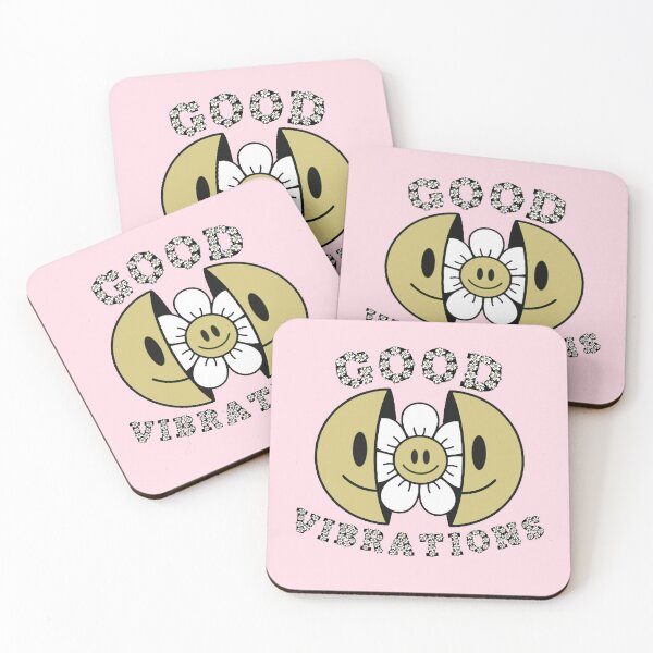 Item preview, GOOD VIBRATIONS Smiling Daisy Yellow designed and sold by everything4eva.